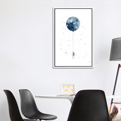 Moon Balloon 1 Piece Painting on Canvas