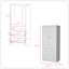 Armoire Edie, chambre à coucher, blanc-608426495