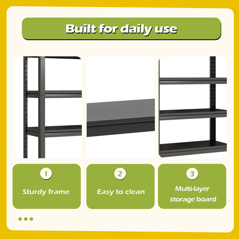 5-Tier Metal Storage Shelving
