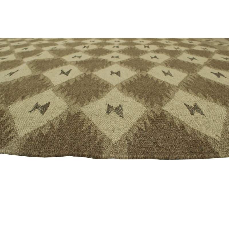 Benge Wool Geometric Indoor Rug