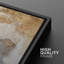 «Abstract Paint Effect», impression sur toile grise, pastel et grunge-87607324-87607326