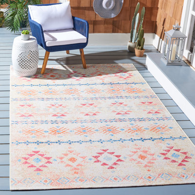 Rogan Performance Southwestern Indoor/Outdoor Area Rug