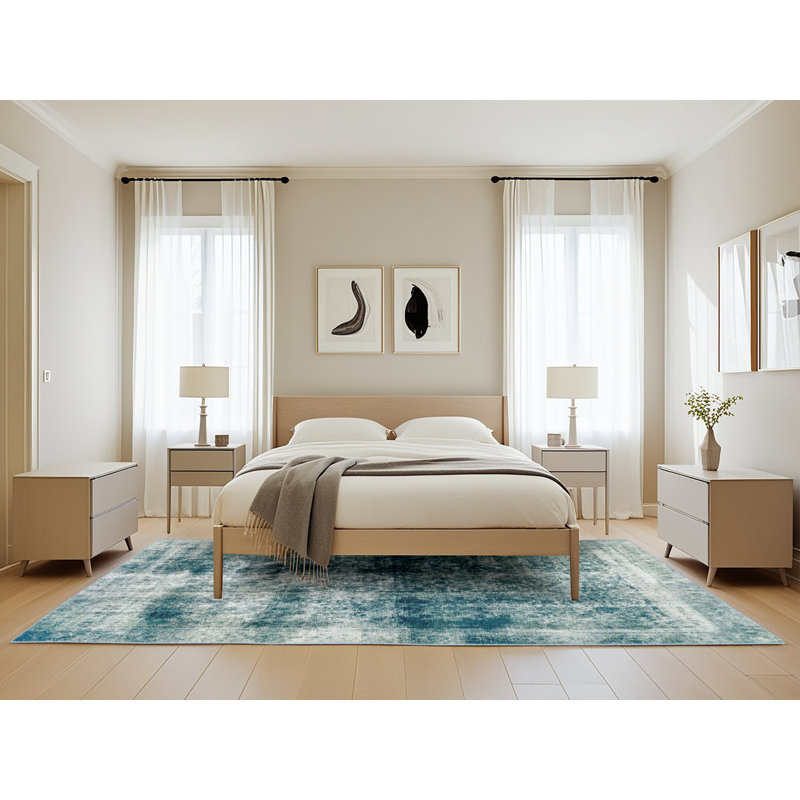 Alaysa Abstract Indoor Rug, Rectangle 5' x 8'