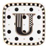 Monogram Dish - U