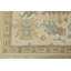 Tapis oriental traditionnel en laine noué à la main 9 pi x 11 pi 11 po Oushak