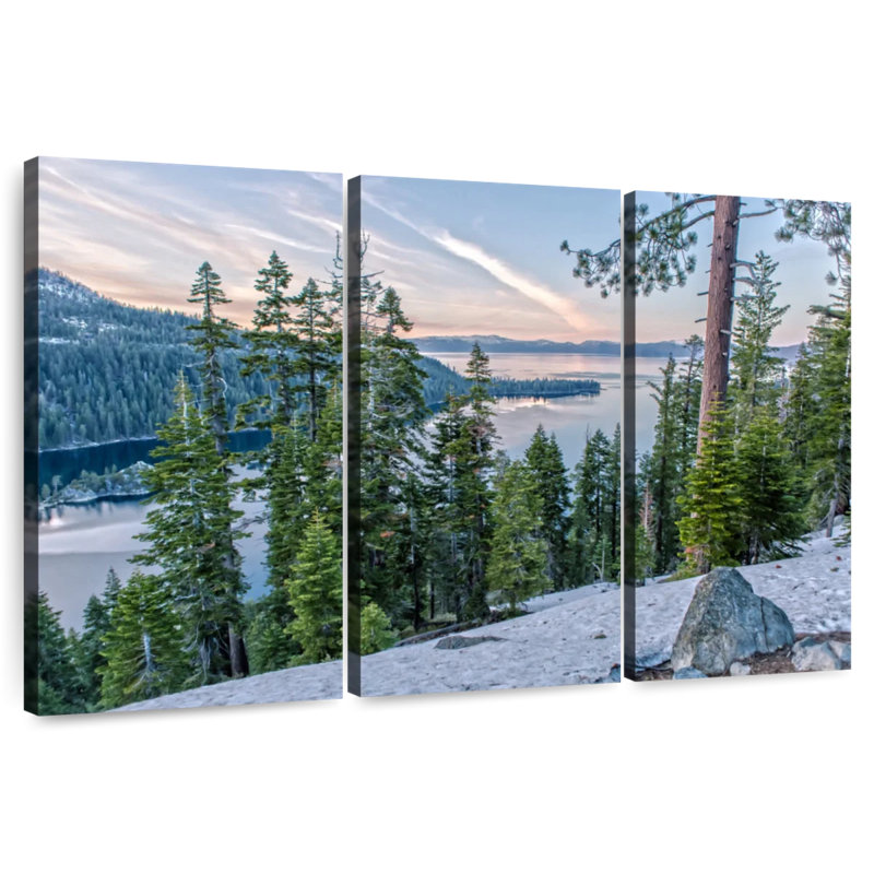 Harnek Pines Along Lake Tahoe, 28" H x 45" W