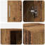 Wall Cabinet 30X42.5X40 Cm Engineered Wood-1713377812