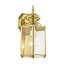 Lanterne murale d'extérieur biseautée H 13 po Chyeanne-61926122