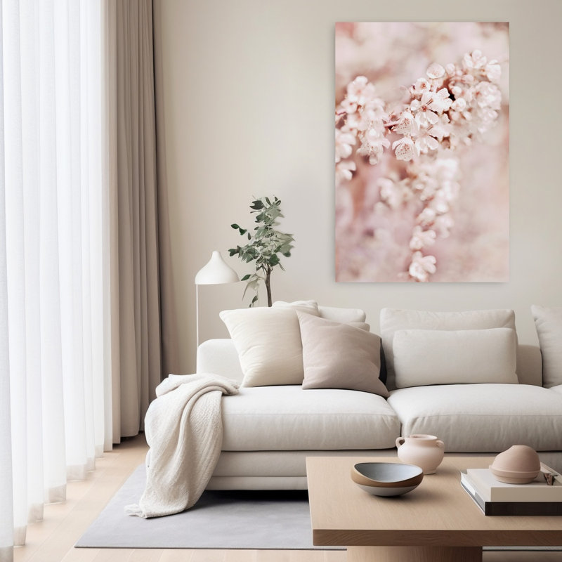 «Dreamy Cherry Blossoms Delicate Dreamy», H 60 po x l 40 po