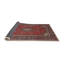 Tapis traditionnel rouge / brun / violet Dhaval-704989646