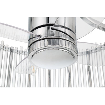 Craftmade Reveal Fandelier 28" w/Optional LED Light, Remote Control Included, Smart WiFi Enabled