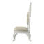 Chaise d'appoint capitonnée beige