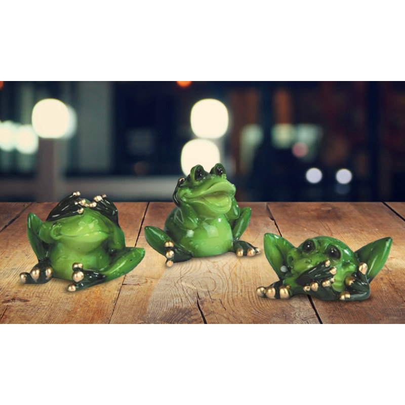 Figurine Demush 3-PC Evil Frog
