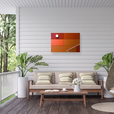 Rolf Endermann White Square Outdoor Canvas