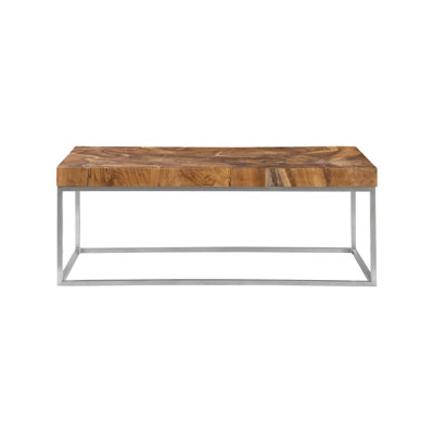 Teak Puzzle Frame Coffee Table