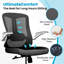 Fauteuil de bureau ergonomique Treve Maegan Home-1639487004-1639487005