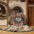 Machine Washable Overdyed Brown Area Rug-218021593