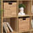 Canasta Handwoven Water Hyacinth Storage Baskets