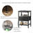 Multi-Functional Bedside Table With Charging Station & Adjustable Fabric Drawer-1696999409