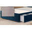 Asterin Divan Bed Base with 54" Floor Standing Headboard Plush Velvet-902508430-902508516-901826482