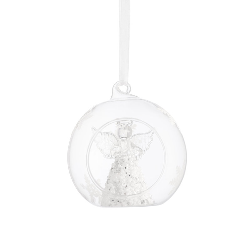 10cm Glass Hanging Figurine Ornament
