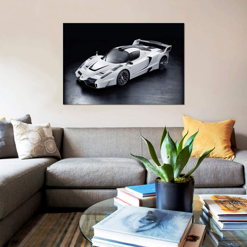 Ferrari Enzo Gemballa Mig-U1 - Wrapped Canvas Print, 101.6 cm H x 66.04 cm W x 1.91 cm D