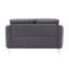 Yuina 60" Loveseat, Grey Linen