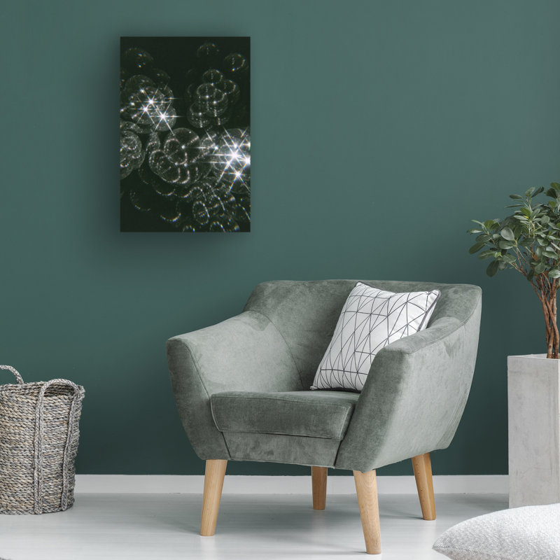 Samantha Hearn, disco kaléidoscope, art sur toile, H 19 po x l 12 po