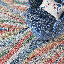 Global Recycled Standard Desertscape Hand-Tufted Recycled Indoor/Outdoor Rug Multicolor-1207040766