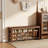 Entryway 3-Tier Solid Wood Shoe Bench with Storage-1736309574