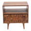 1 - Drawer Solid Wood Nightstand-789357732