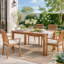 Table de salle à manger de patio