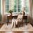 Washable Area Rugs Boho Floral Living Room Vintage Low Pile Indoor Carpet-1763924165