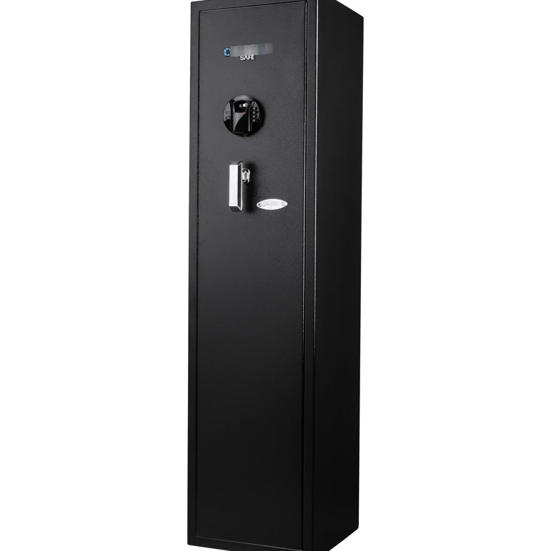 Biometric Keypad Storage Safe 4.33 Cu Ft, Protection Ft Steel For Firearms, Enabled