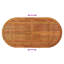 Charistil Oval Eucalyptus Solid Wood Extendable Outdoor Dining Table - 150 cm W 100 cm D