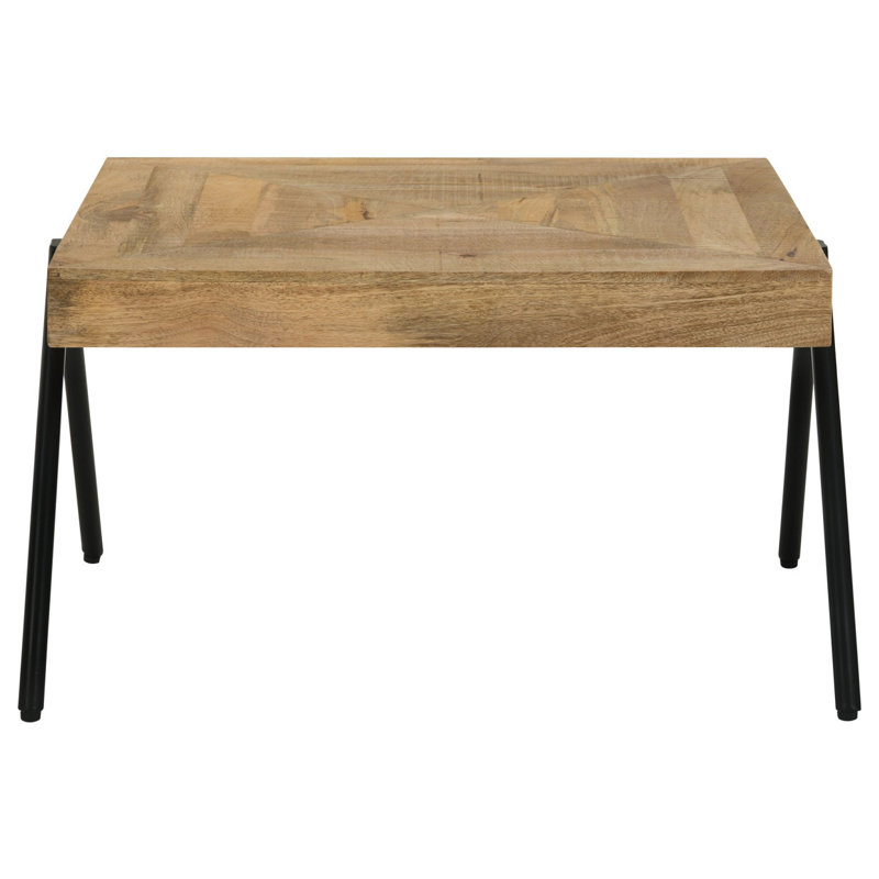 Avery Natural Rectangular Solid Mango Wood Coffee Table