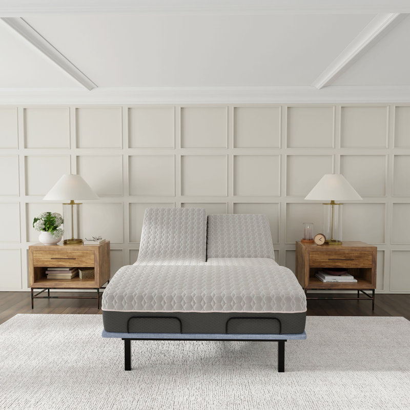 Matelas en mousse viscoélastique hybride 12 pouces, Très grand lit