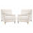 Charney Upholstered Accent Chairs With Nailhead Trim-955236274
