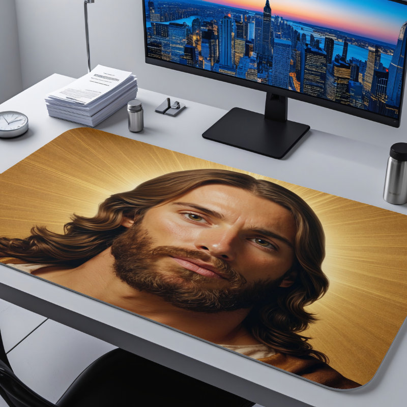 Polyester Desk Pad, 23.6x13.8
