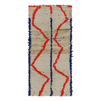 One-of-a-Kind 2'5" X 5'2" Hand Knotted Area Rug