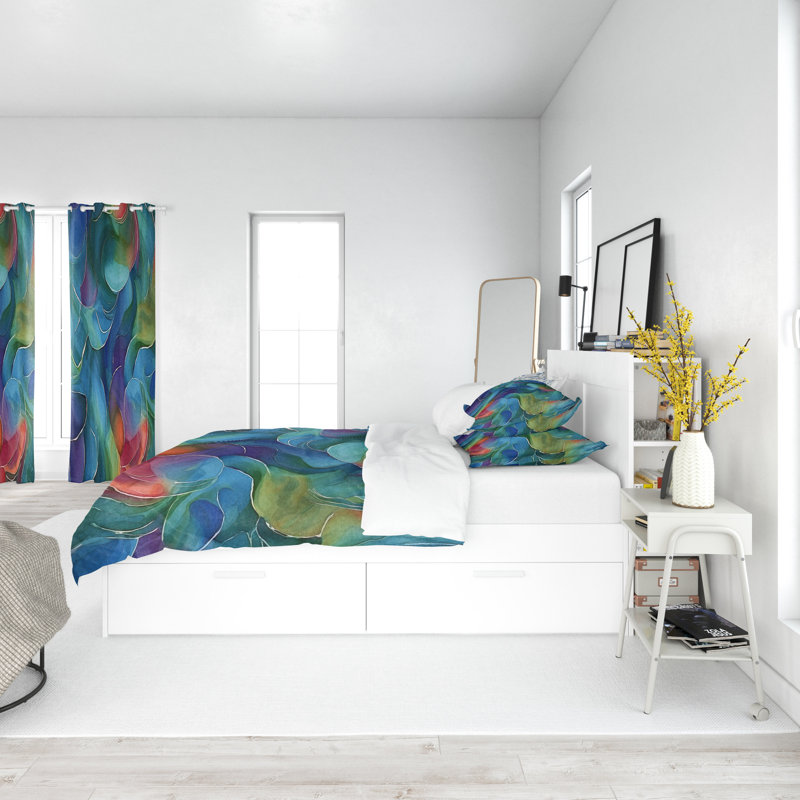 Abstract Duvet Cover, King Duvet Cover + 2 King Pillowcases