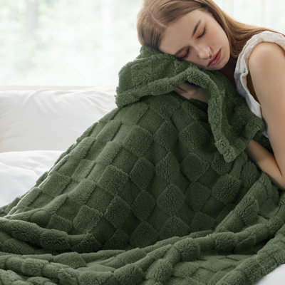 Couverture en polaire pour canapé-lit 269 g / m² - Couvertures douces pour femmes GentleSoft ™ ️