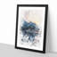 Sunrise over the Mountains Abstract - Picture Frame Graphic Art Print-56862071-56862080