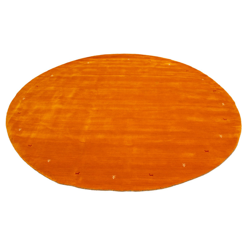 Kashkuli Gabbeh Orange Rug 10'0" x 10'0"