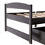 Lit plateforme simple avec deux tiroirs-2145118392