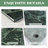 Guein Rectangle Natural Marble Tray,Indian Green