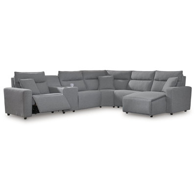 Depew 6-Piece Power Reclining Sectional With Chaise