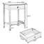 Table de chevet 1 tiroir Adris-101482517