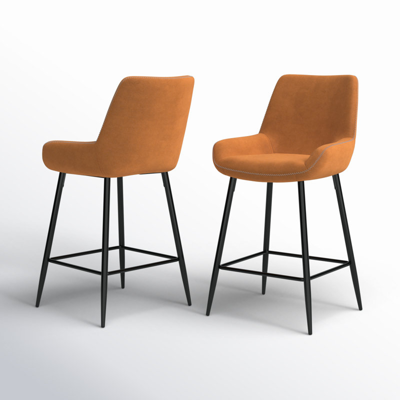 Tabouret de bar 25,98 po Haviland, Brun