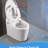 Smart Toilet, Built - In Bidet, Auto Open/Close, Flush, Heated Seat, Bubble Wash, Multiple Wash Modes, Night , Digital Display, Foot Operated Sensor, Battery Back Up, Nozzle Self Cleaning, Pre